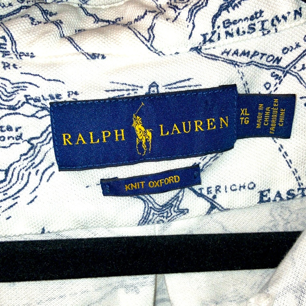 Rare Ralph Lauren Kint Oxford Polo